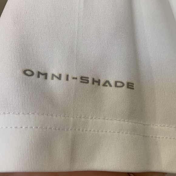 White PFG Columbia Golf shirt Sz M short sleeve - Picture 5 of 7